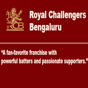 Royal Challengers Bangalore Team